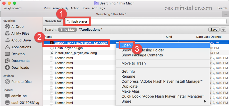Adobe flash for mac